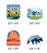 Carson Dellosa 100 Adventure Time Vinyl Stickers, Waterproof Decals for Crafts, Scrapbooking, Water Bottle, Lap Top, Teacher Planner, Phone Case, Luggage, Camp, Travel, and School Supplies
